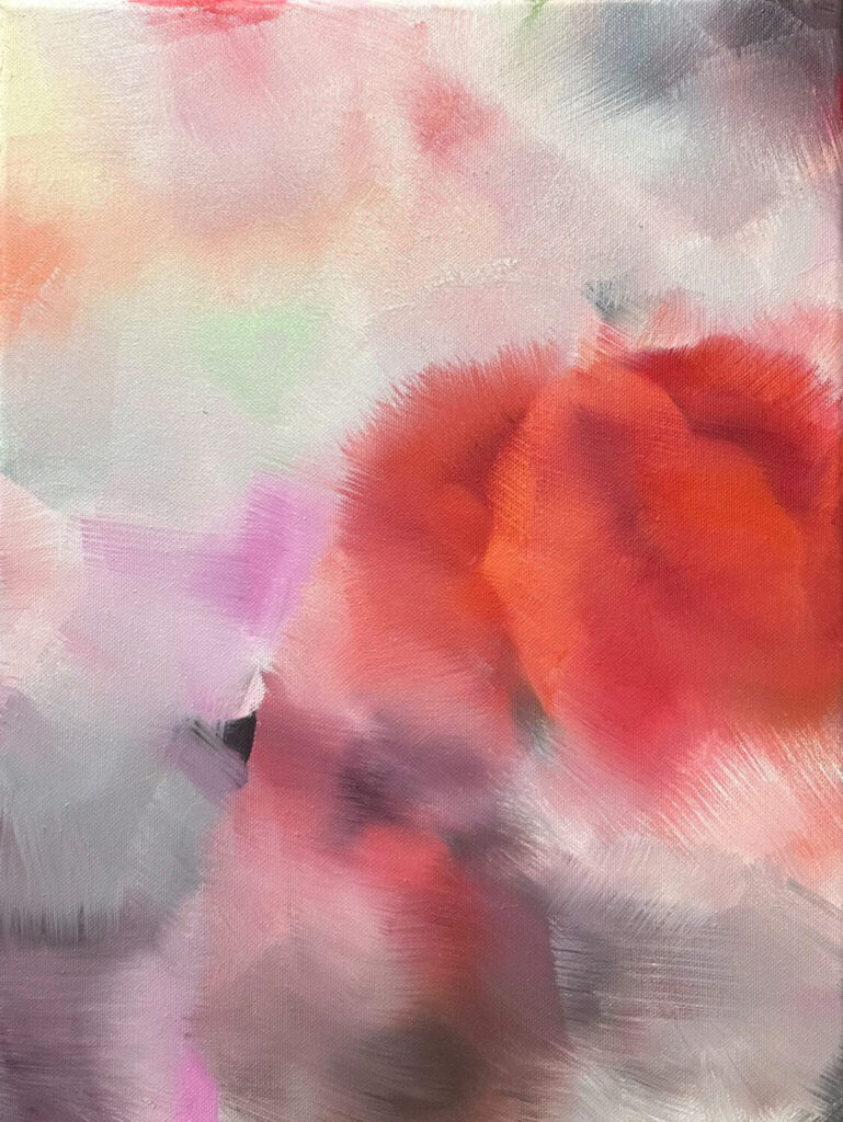 Papavero, 40 cm x 30 cm, oil on canvas, 2025
